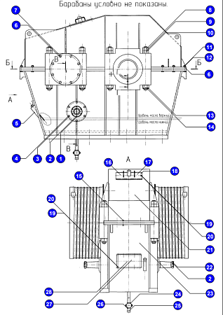 Гайка м90х3 3554.11.01.002
