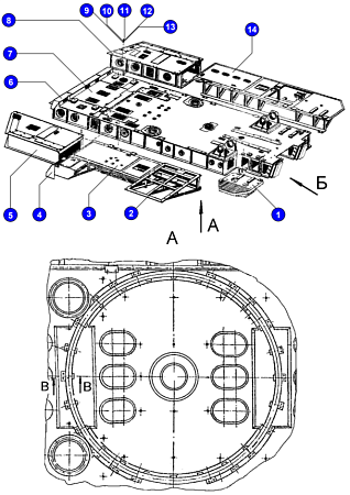 Болт м12-6gх50.48 ГОСТ 7798-70 206010611