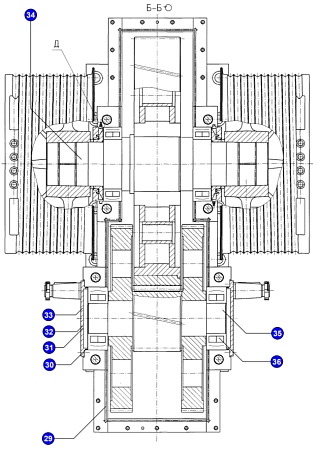 Подшипник 3644 ГОСТ 5721-74 107.00138