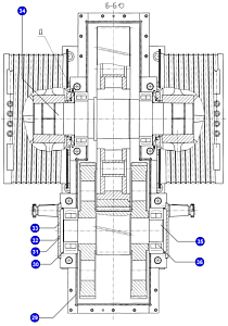 Подшипник 3644 ГОСТ 5721-74 107.00138