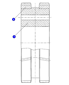 Венец зубчатый 3536.08.01.301