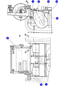 Кронштейн правый 3536.29.00.040