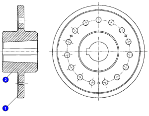 Ступица 3536.22.00.321