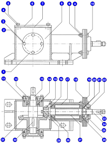 Подшипник 36206 ГОСТ 831-74 107.00668