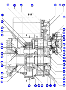 Кольцо 120-130-58-2-2 ГОСТ 9833-73 / ГОСТ  18829-72 570103824