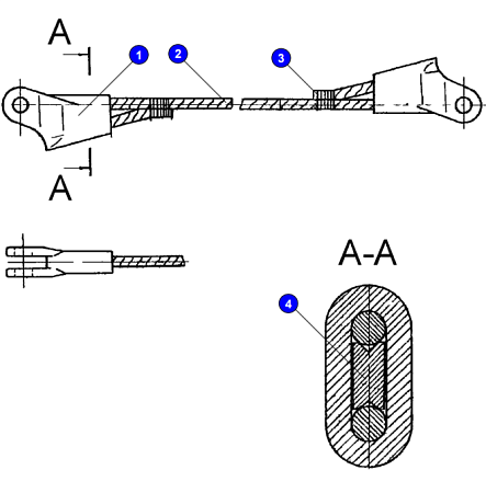 Анат 52,0-г-в-о-н-1770 ГОСТ 7669-80 l=55400±500 3536.24.00.101