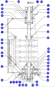 Болт м16-6gх50.48 ГОСТ 7798-69 206011001