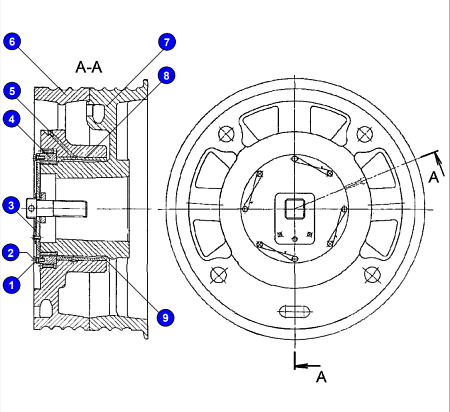 Планка стопорная 3532.10.04.005