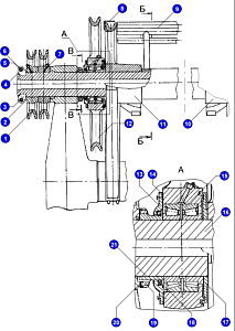Манжета 1.1-300х340-1 ГОСТ 8752-79 / ост 38 05146-78 1.2720.94.000