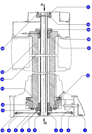 Винт в.м16-6gх35.46 ГОСТ 17475-79 1.1301.685