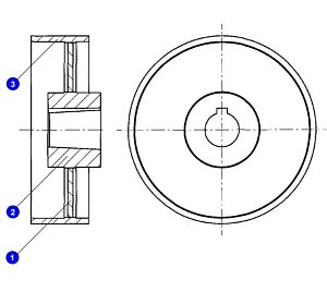 Лебедка подъема 3536.22.00.000