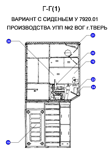Дверь правая ( 800 х1750) 3519.18.17.000