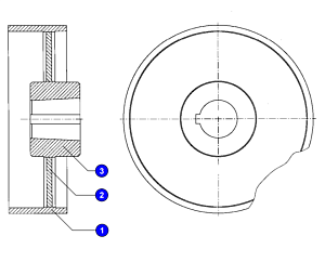 Втулка 3536.58.00.141
