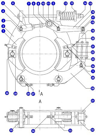 Станина 3536.09.06.030