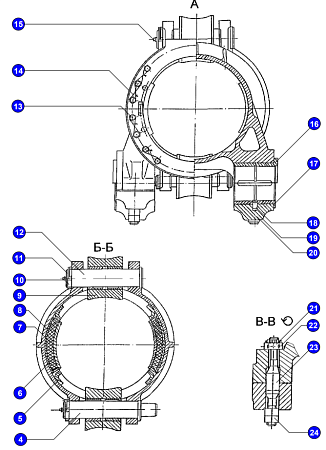 Болт 3м24-6gх60.48 ГОСТ 7798-69 1.1016.074