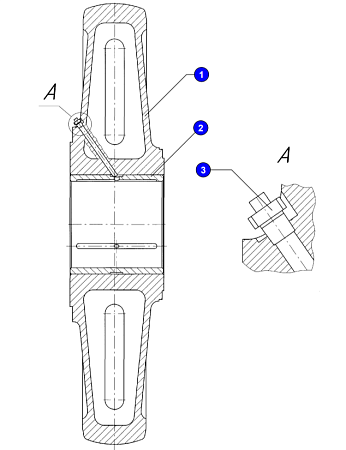 Втулка 3536.05.02.302