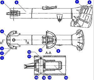 Аппарат поглощающий пмк-110к-23черт.3002.35.00.010-01сб-а 561040003