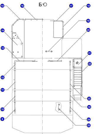 Перила 3536.16.00.470-01
