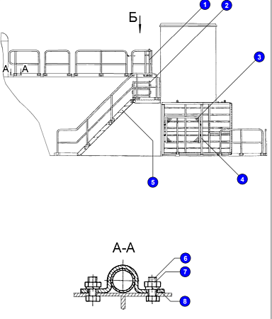 Лестница 3532.16.00.190
