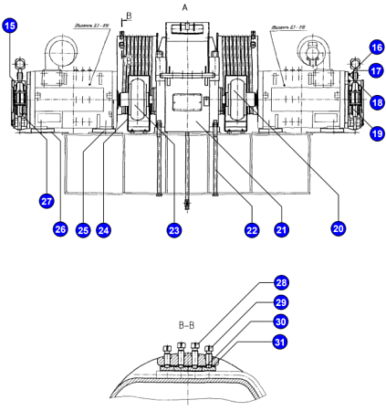 Винт м42-8gх145.65 3532.10.00.002