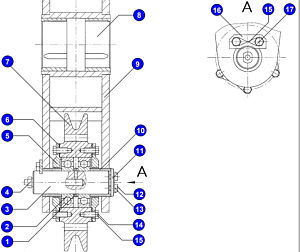 Кольцо дистанционное 3536.04.01.505