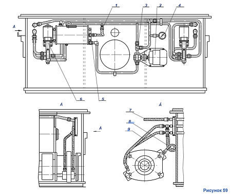 Рукав с арматурой L=1600 1080.37.65-03CБ