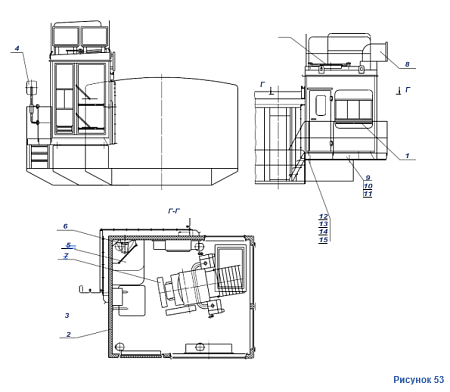 Кабина машиниста 1086.1З.00CБ