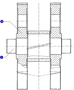 Муфта упругая левая 3536.22.00.100