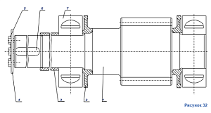 Вал шестерня 1085.20.402