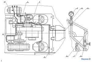 Пневмосистема 1080.19.00-ЗCБ