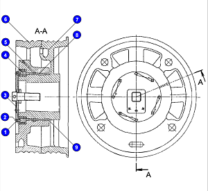 Планка стопорная 3532.10.04.005