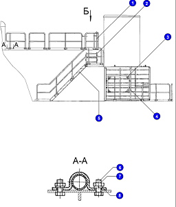 Стойка 3536.16.00.080