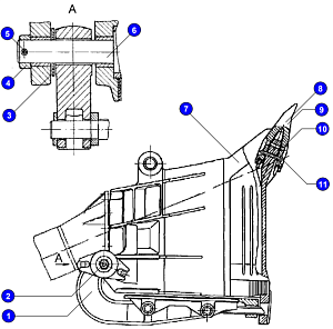 Зуб ковша 3536.01.00.001