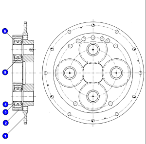 Водило 3555.19.00.050-01