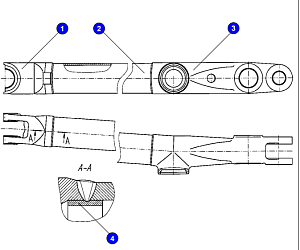 Отливка верхняя 3536.03.07.103