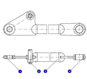 Ось 3519.28.00.301