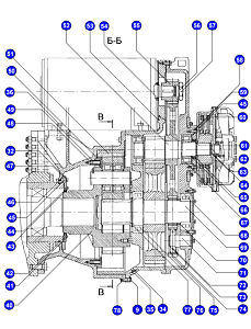 Кольцо 120-130-58-2-2 ГОСТ 9833-73 / ГОСТ 570103824